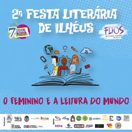 Cartaz oficial da FLI 2019