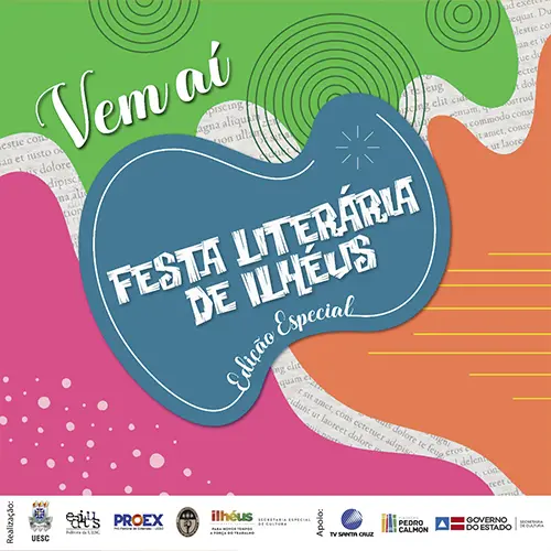 Cartaz oficial da FLI 2021