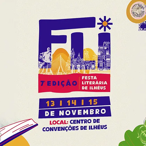 Cartaz oficial da FLI 2024